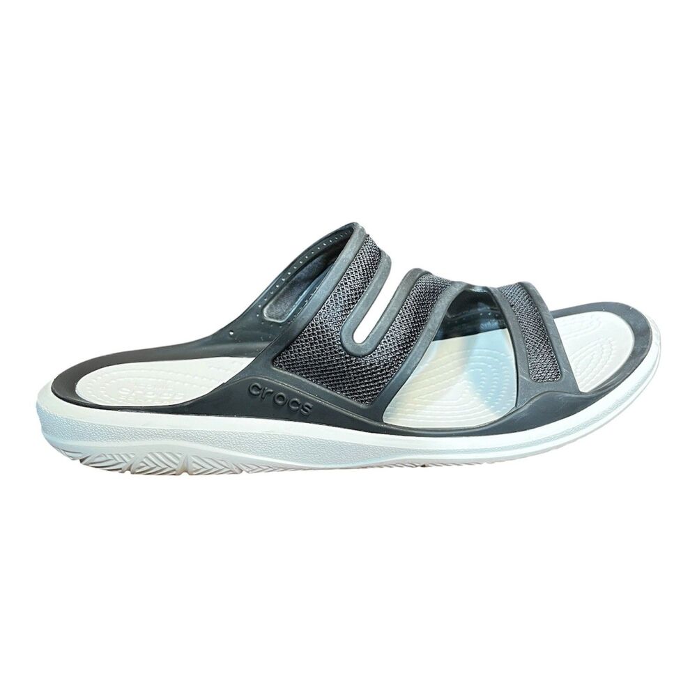 Crocs Swiftwater Strappy Mesh sandals women’s 8 Water shoes Slide Iconic Comfort
